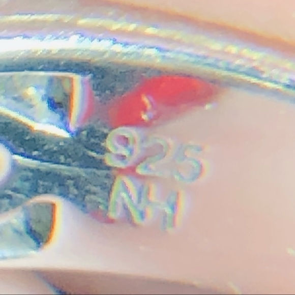 💕Stunning Gems en Vogue Garnet925/18K Garnet Ring - Picture 8 of 16